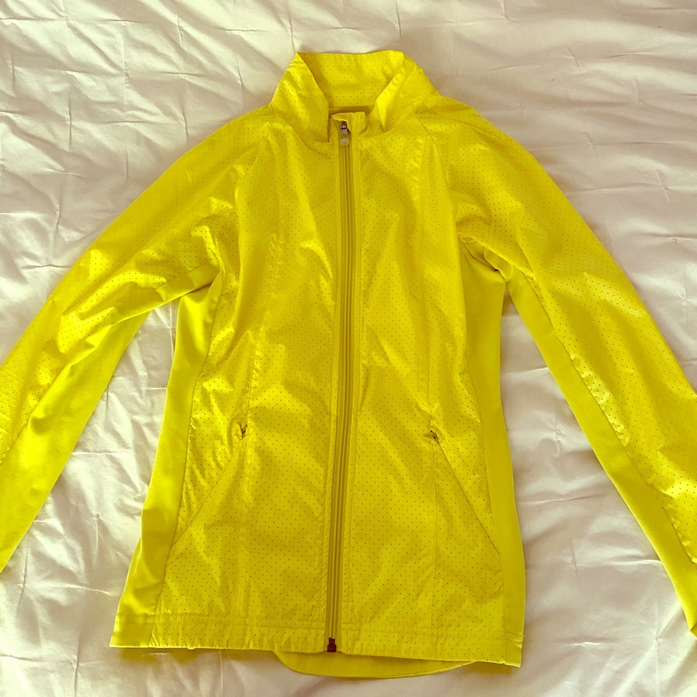 Alo Yoga lightweight full zip up workout jacket